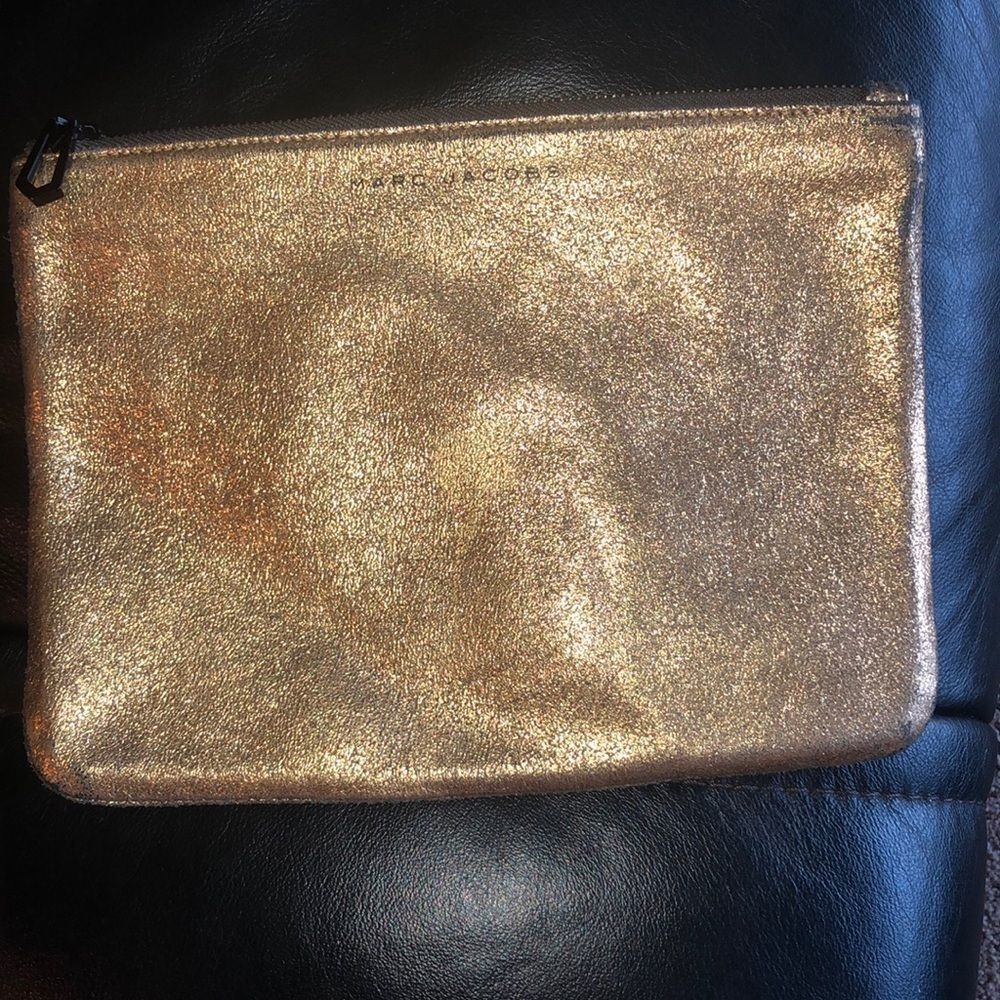 Marc Jacobs for target gold glittery purse